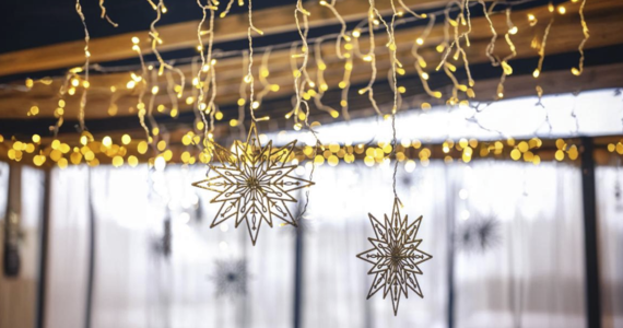 Ljusslinga och stjärnor