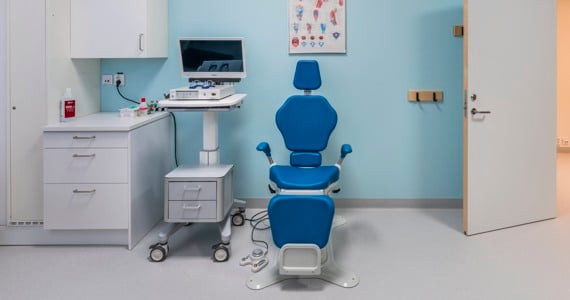 Behandlingsrum på Logopeden