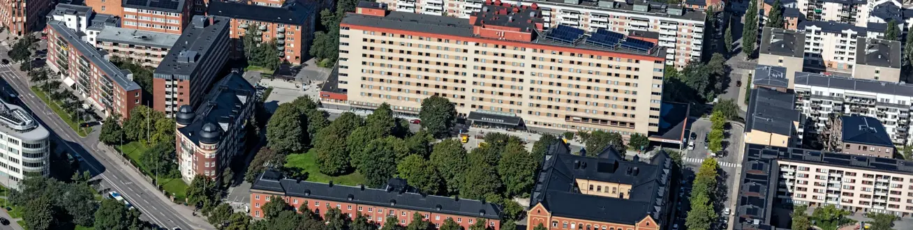 Bild över Rosenlunds sjukhus