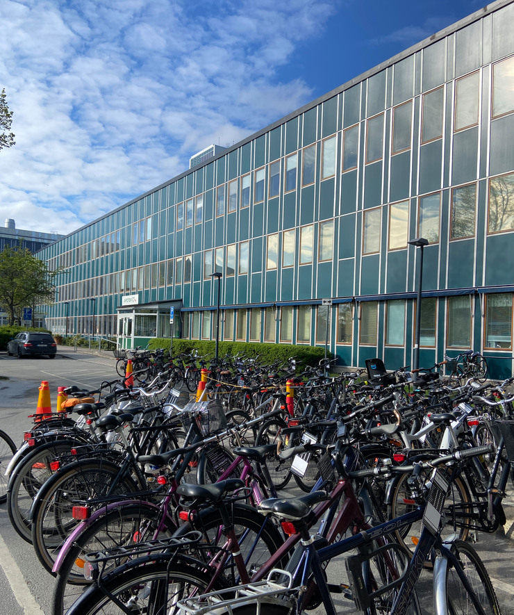 Från cykeldag vid DAnderyds sjukhus 2025.