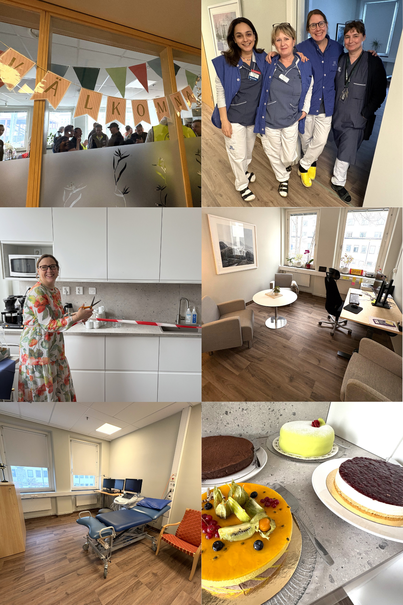 Olika bilder fr&aring;n invigningen