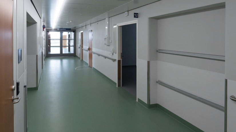 Renoverade flyglar 17-18 Södersjukhuset