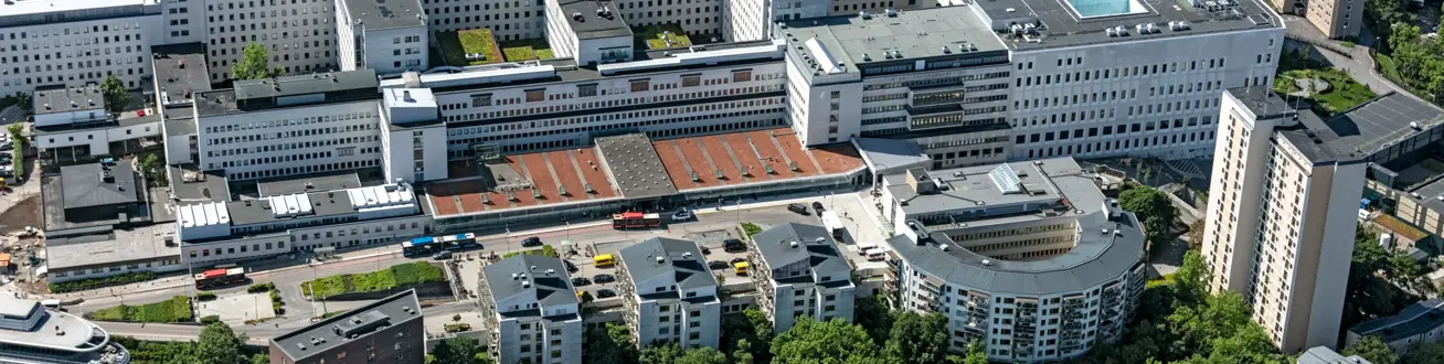 En bild över Södersjukhuset.