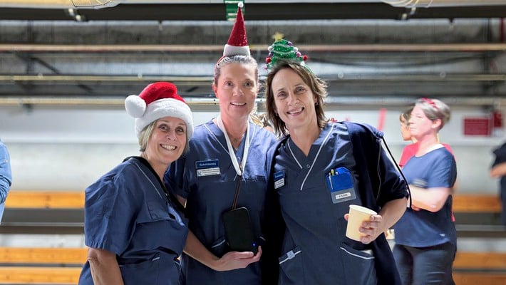 Luciarännet 2025 på Huddinge sjukhusområde.