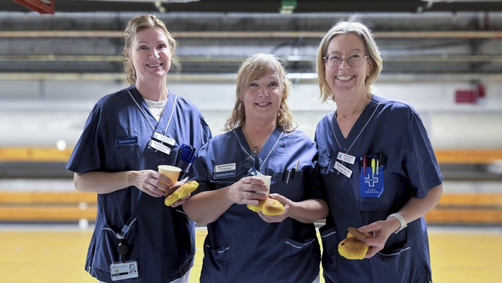 Luciarännet 2025 på Huddinge sjukhusområde.