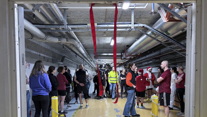 Luciarännet 2025 på Huddinge sjukhusområde.