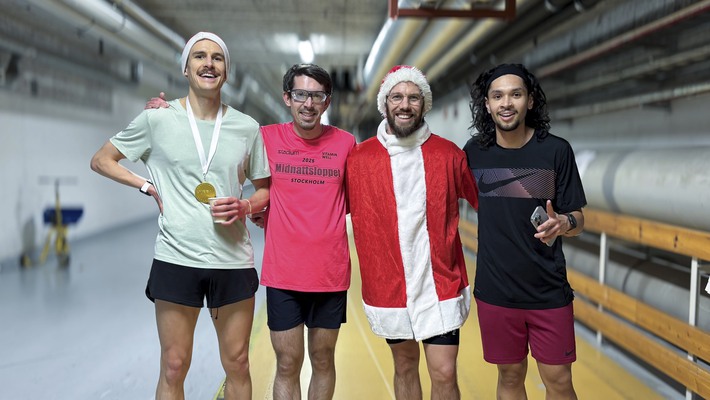 Luciarännet 2025 på Huddinge sjukhusområde.