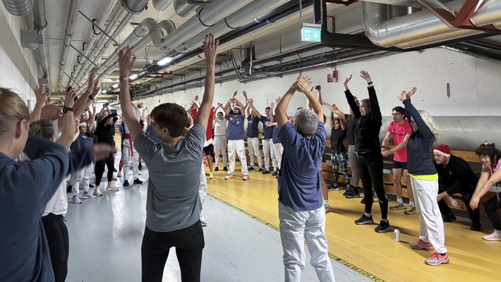 Luciarännet 2025 på Huddinge sjukhusområde.