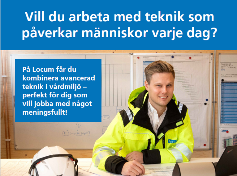 En man sitter vid ett skrivbord framf&ouml;r en b&auml;rbar dator.