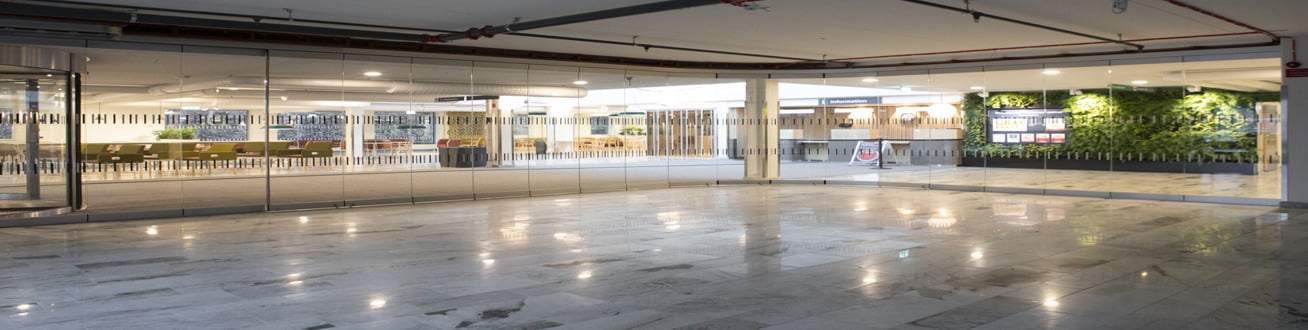 Butikslokal på Sollentuna sjukhus.