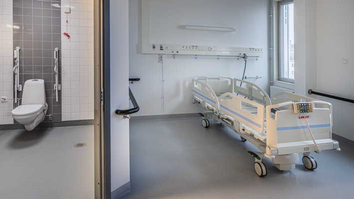 Enb&auml;ddsrum p&aring; Geriatriska avdelningen plan 09  hus 20