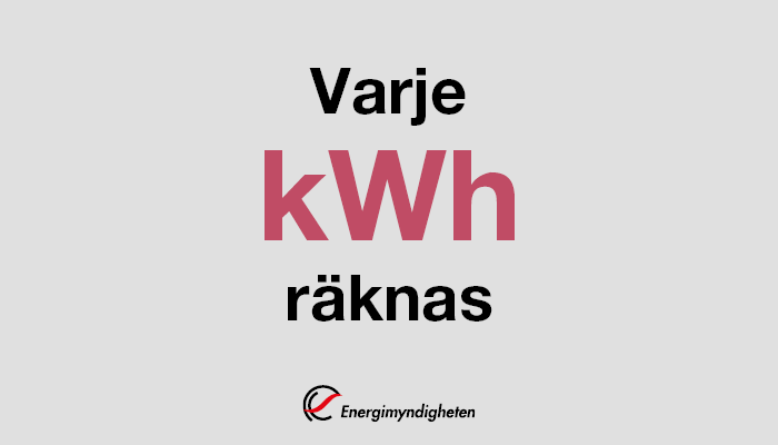 Bild på energimyndighetens kampanj för att spara el.