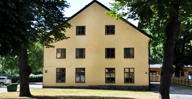 Exteriör hus H Landstidingshuset
