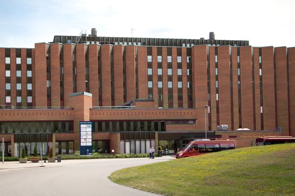 Exteriörbild på Löwenströmska sjukhuset