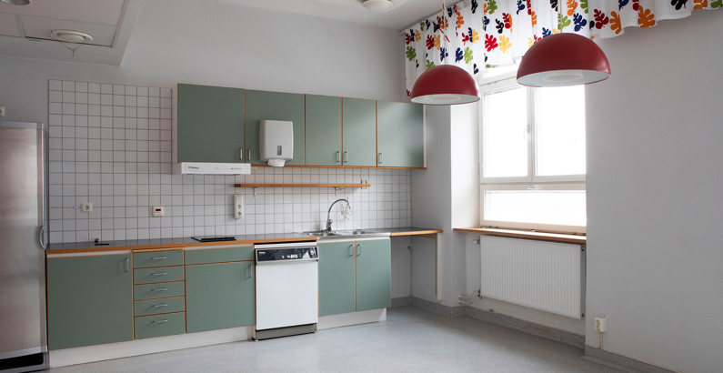 Tom vårdlokal vid Karolinska Solna.