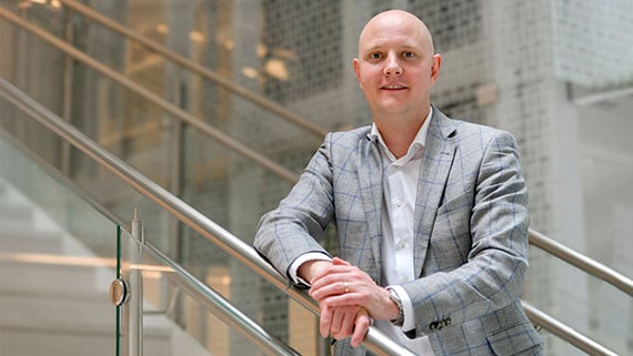 Niklas Häggström är ny projektområdeschef för förvaltningsområde Huddinge, Helix och Södertälje på Locum. 