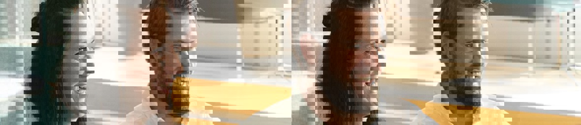 Två medarbetare på Locum.